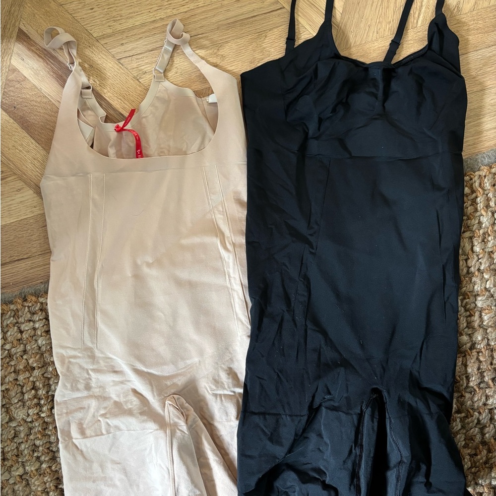 SPANX Beige and black Shapewear